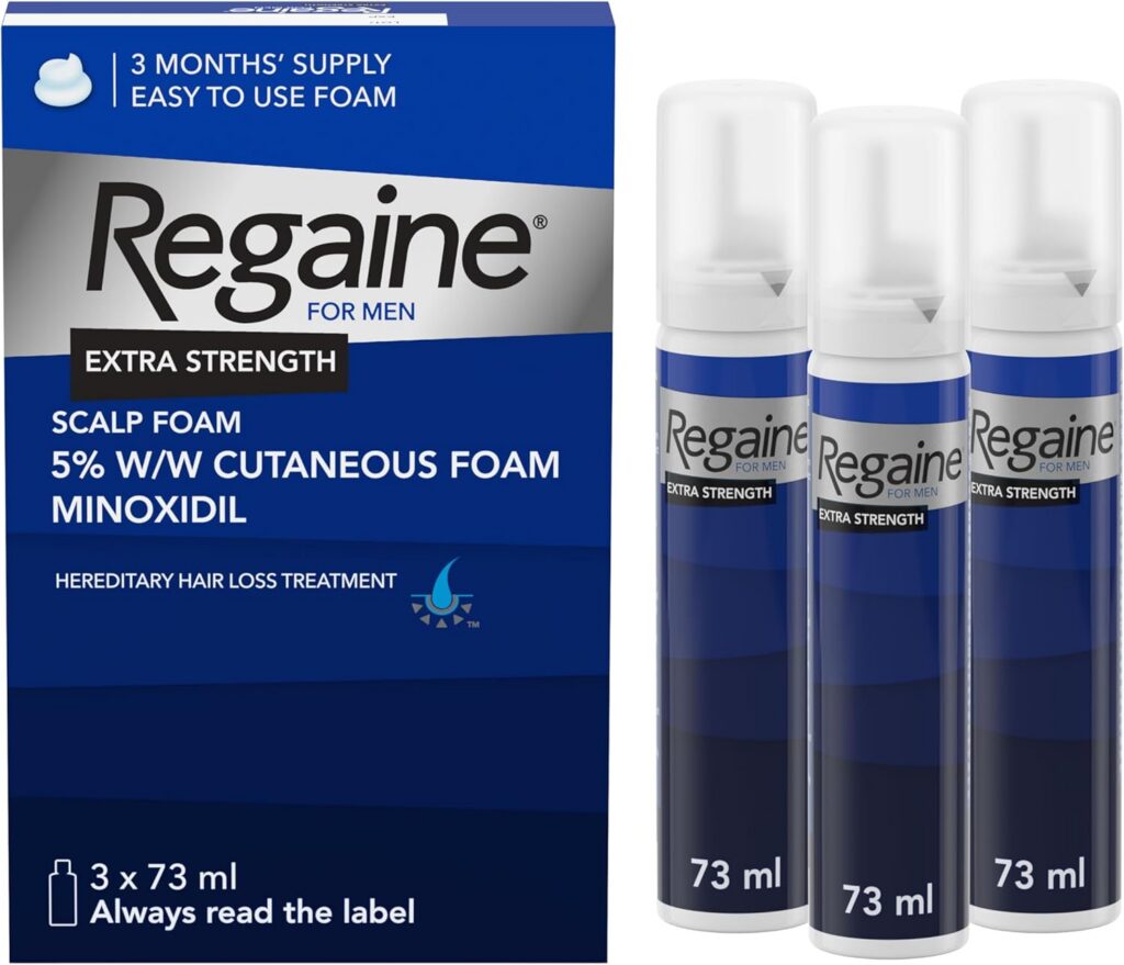 Regaine For Men Hair Regrowth Foam 3 x 73ml Regaine For Men Hair Regrowth Foam 3 x 73ml