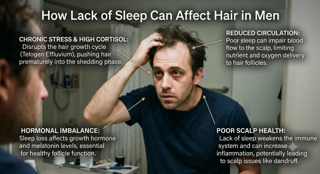 Sleep for hair growth Sleep for Hair Growth in men
