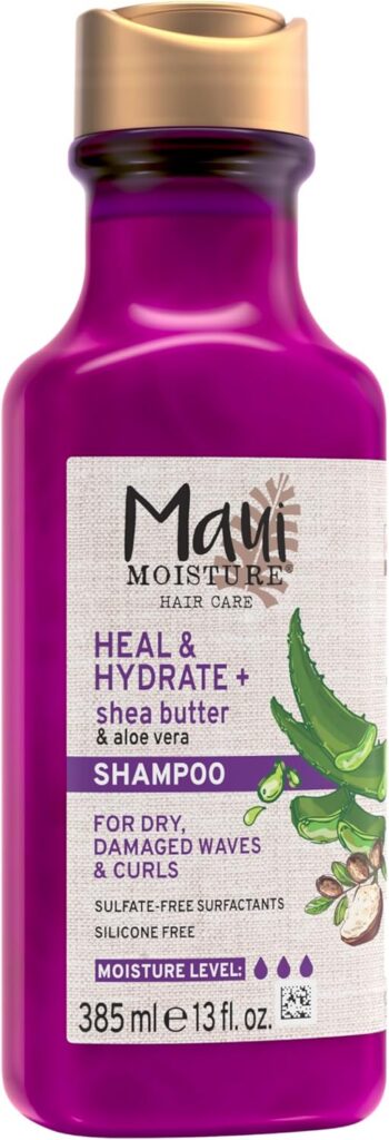 maui shampoo, anti-dandruff, men, hair care, sulphate-free shampoos, maui, shea butter and aloe vera shampoo, dry and damaged waves and curls